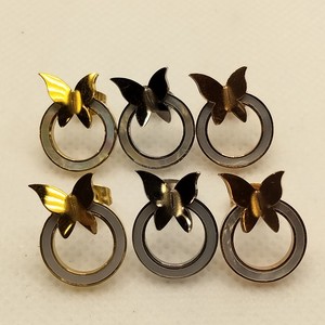 Stainless-Steel-Based Ring sliver Butterfly Stainless Steel
