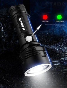 新作 懐中電灯 USB 充電式 防水ランプ超高輝度  YEA186