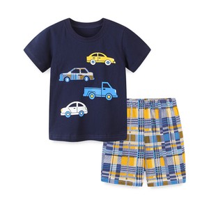 Kids' Suit Cars T-Shirt Car Printed Kids