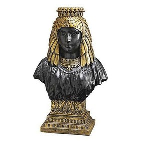 古代エジプト 女王ネフェルティティ胸像 彫像 彫刻/ スフィンクス ファラオ アクエンアテン 輸入品