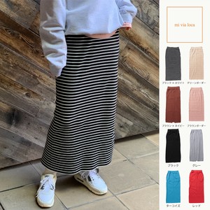 Skirt Slit Casual Ladies'