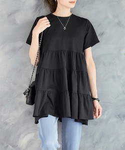 Tunic T-Shirt Tops One-piece Dress Tiered