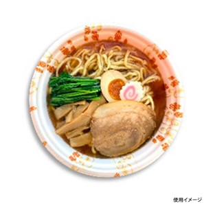 麺・丼容器 エフピコ DLV麺20(58)本体 花くも赤