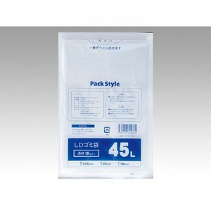 ゴミ袋 パックスタイル PS ゴミ袋 LD 025-45L 透明