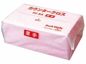 ふきん・クロス PS カウンター クロス ダスター 厚 桃 レギュラー パックスタイル
