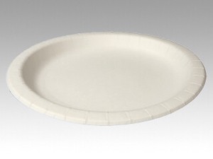 紙皿 ペーパーウェア 紙皿 ナチュラルパルププレート26cm