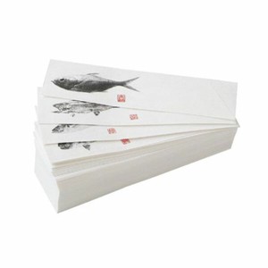 箸袋海鮮シリーズMIX28種類混合 500枚入 溝端紙工印刷