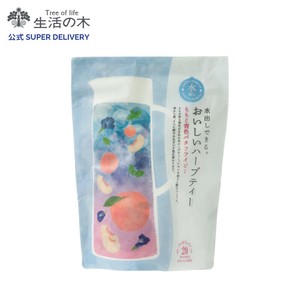 【4/1〜夏季限定】水出しできる。おいしいハーブティー ももと青色バタフライピー 20個入 生活の木