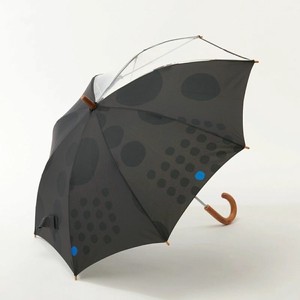 キッズ雨傘 55cm マル BLACK 【392／サンキューニ】 Q234