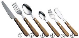 Cutlery Cutlery 6-types