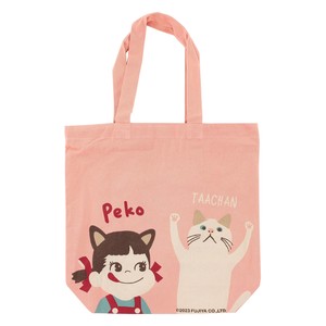 Tote Bag Pink Cat M