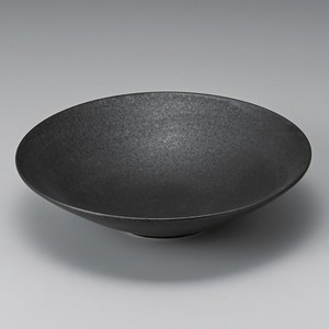 Main Plate Porcelain black M Made in Japan