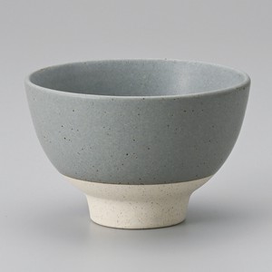 Rice Bowl NEW Gray Pottery Made in Japan
