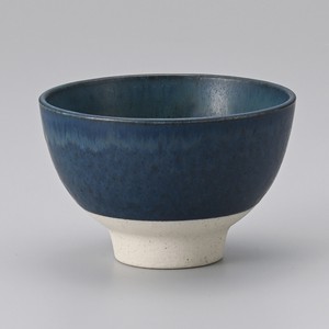 Rice Bowl NEW Navy Pottery Made in Japan
