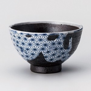 「2023年 新作」化粧流刺子茶碗　　【日本製　陶器】