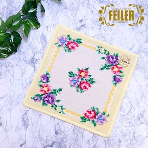 Towel Handkerchief Floral Pattern