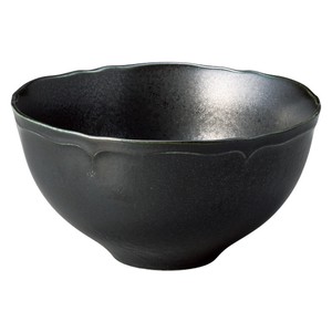 Mino ware Donburi Bowl black Pottery Made in Japan