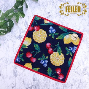 Towel Handkerchief Navy M Fruits Limited Edition