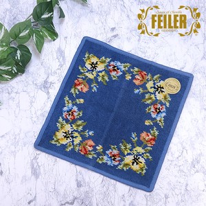 Towel Handkerchief Floral Pattern 25cm