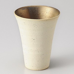 焼〆金彩フリーカップ(信楽焼) 陶器 タンブラー 日本製
