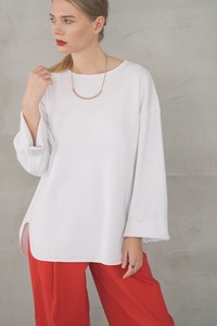T-shirt Pullover Large Silhouette Simple Autumn/Winter 2023