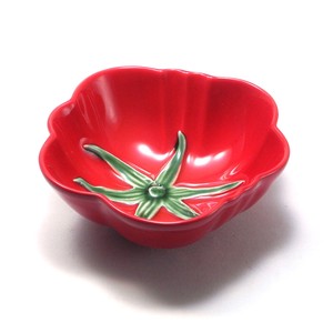 ポルトガル製 ボルダロ ピニェイロ 陶磁器 デザートボウル トマト小鉢 直径15.5cm 赤