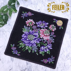 Towel Handkerchief Floral Pattern 30cm