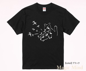 【キャーパンダ】ユニセックスTシャツ