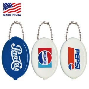 【MADE IN USA】Rubber Coin Case ラバー コインケース ペプシ