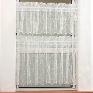 Cafe Curtain Series Tulle Lace