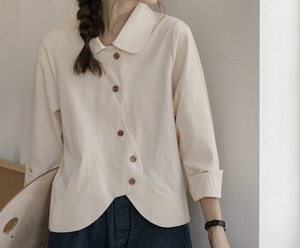 Button Shirt/Blouse Long Sleeves Ladies' NEW