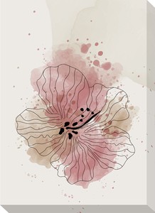 キャンバスパネル Mini Art Panel Flower 1