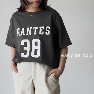 NANTES 38 pt 半袖Tシャツ【easy as nap】【2023新作】