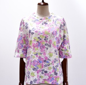 T-shirt Floral Pattern Cut-and-sew