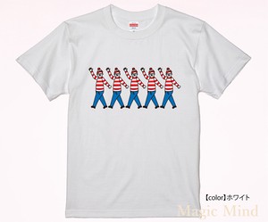 【シマシマオジサン】ユニセックスTシャツ