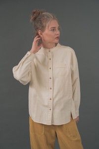 Button Shirt/Blouse Brushing Fabric Autumn/Winter 2023