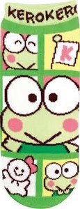 运动袜 袜子 Kero Kero Keroppi大眼蛙