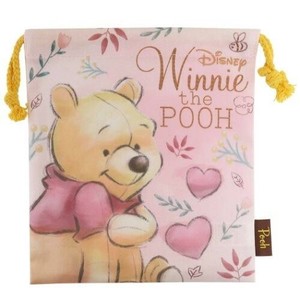 Pouch Drawstring Bag Pastel Pooh