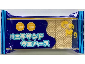 中新製菓 バニラサンドウエハース 21枚 x20【クッキー・ビスケット】