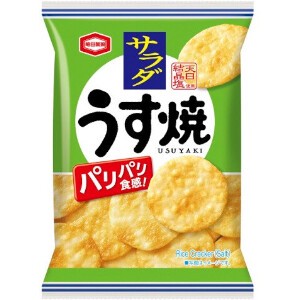 亀田製菓 サラダ うす焼 26g x10【米菓】