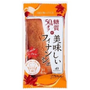 Danke ロカボスタイル メープルフィナンシェ 1個 x6【ケーキ・ドーナツ・焼菓子】