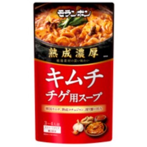モランボン 熟成濃厚キムチチゲ用スープ 750g x10 【つゆ・だし】