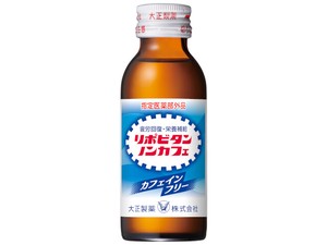 大正製薬 リポビタン ノンカフェ 瓶 100ml x50【栄養ドリンク】