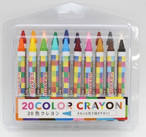 蜡笔 10件 20颜色