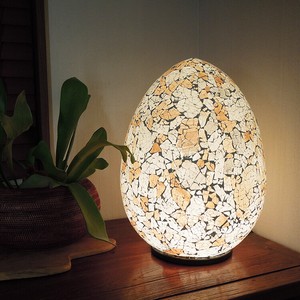 モザイクエッグ 卓上 アート ランプ  アジアン リゾート風 ライト 照明
