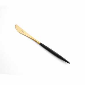 クチポール（Cutipol）NAU　ブラック/ゴールド NA06GB デザートナイフ