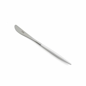 クチポール（Cutipol）NAU　ホワイト/シルバー　NA06W デザートナイフ