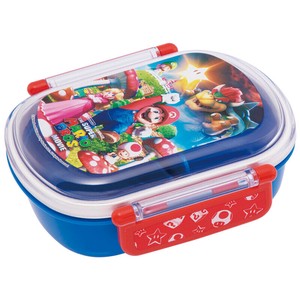 便当盒 午餐盒 洗碗机对应 Super Mario超级玛利欧/超级马里奥 Skater 日本制造