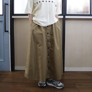 高密度ツイルワークスカート（work skirt）