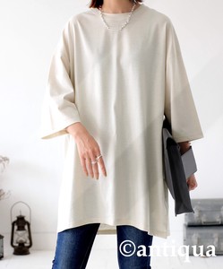 Antiqua T-shirt UV Protection Plain Color T-Shirt Big Tee Ladies' Short-Sleeve Cool Touch